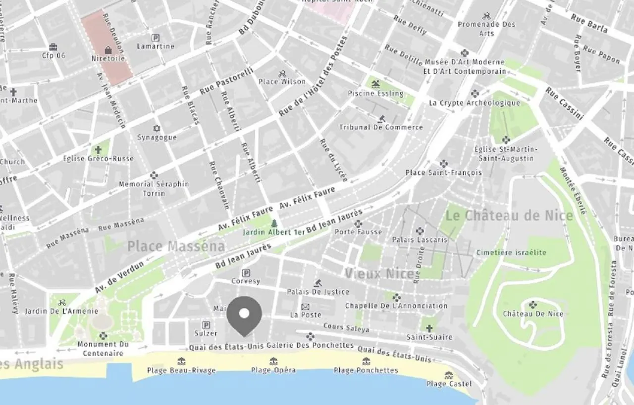 Aparthotel Riviera - Balcon Des Etats Unis - Old Town Promenade Des Anglais 尼斯 公寓